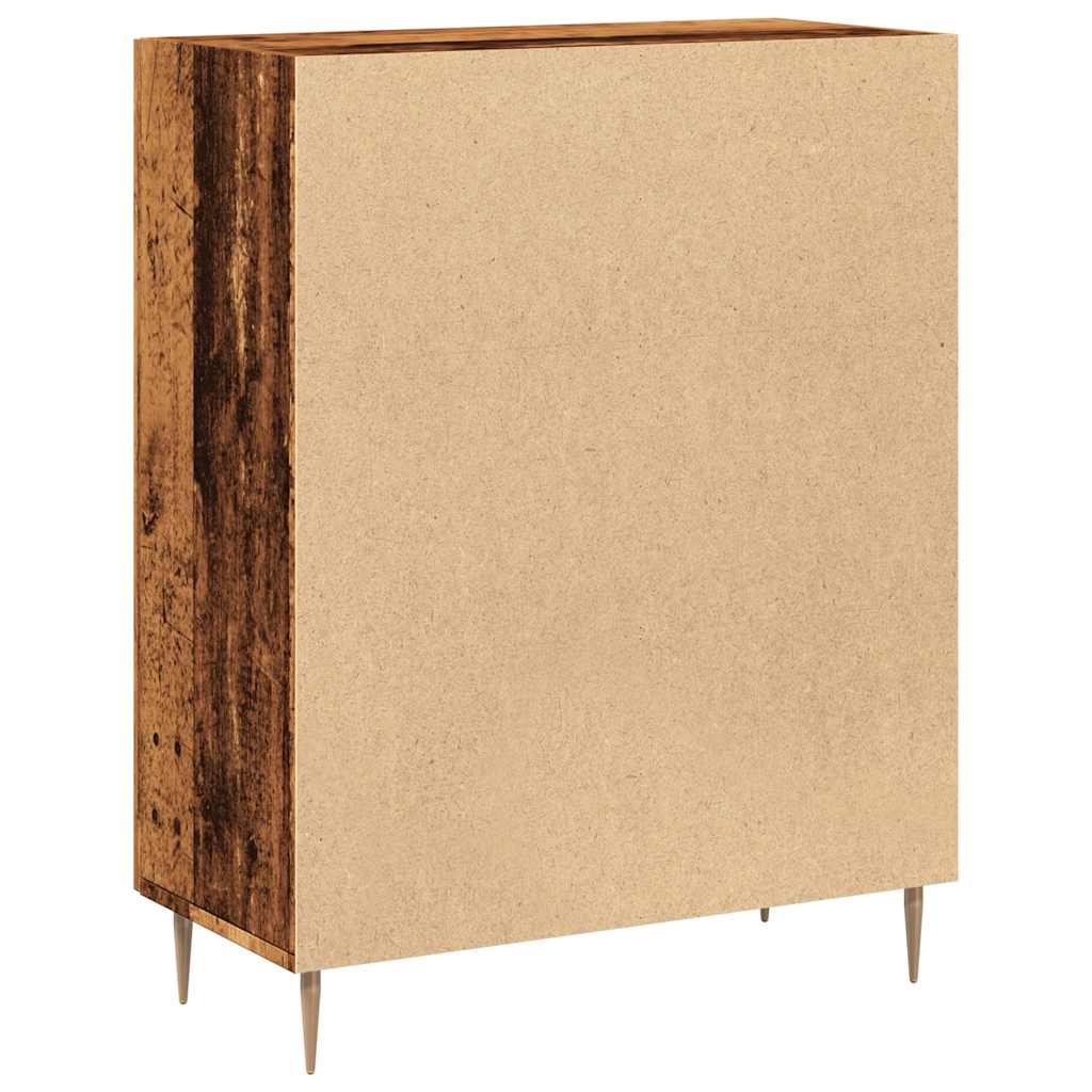 Komoda boja starog drva 69,5x34x90 cm konstruiranog drva