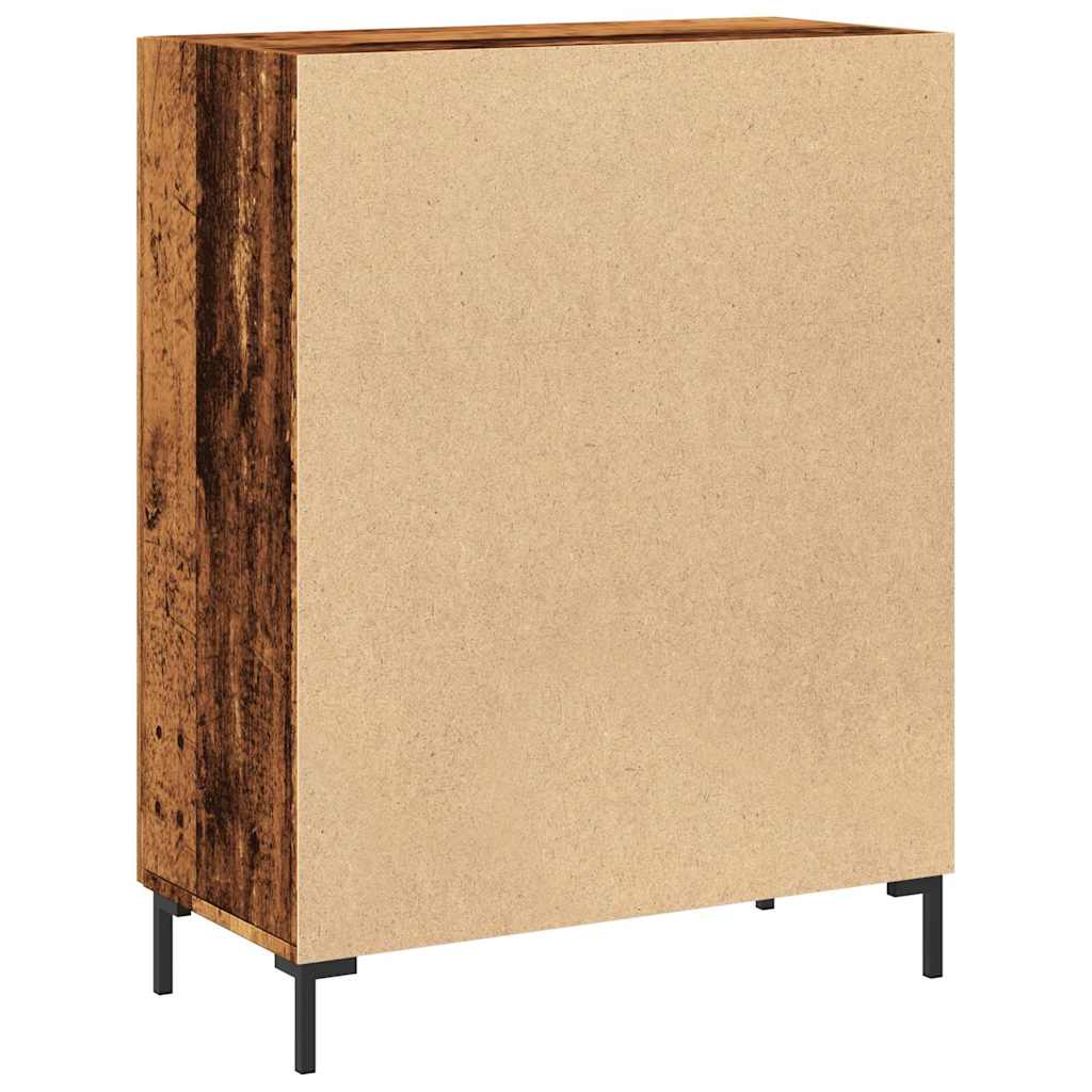 Komoda boja starog drva 69,5x34x90 cm konstruiranog drva