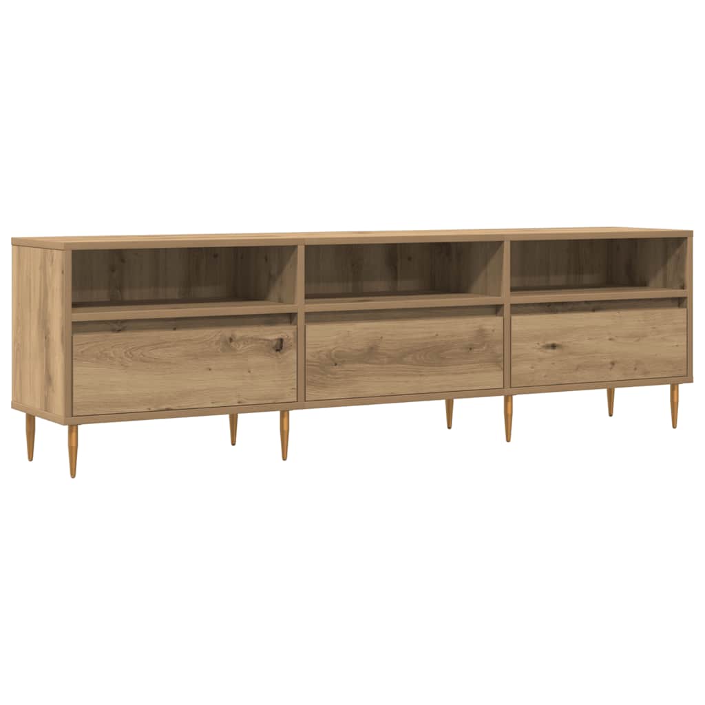TV ormarić Artisan hrast 150x30x44,5 cm izrađeno drvo