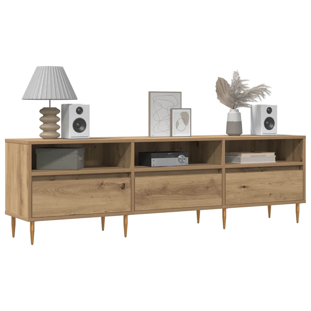 TV ormarić Artisan hrast 150x30x44,5 cm izrađeno drvo