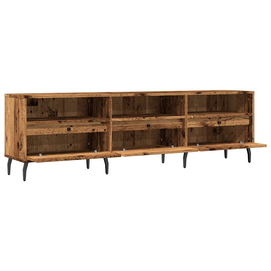 TV ormarić staro drvo 150x30x44,5 cm konstruirano drvo