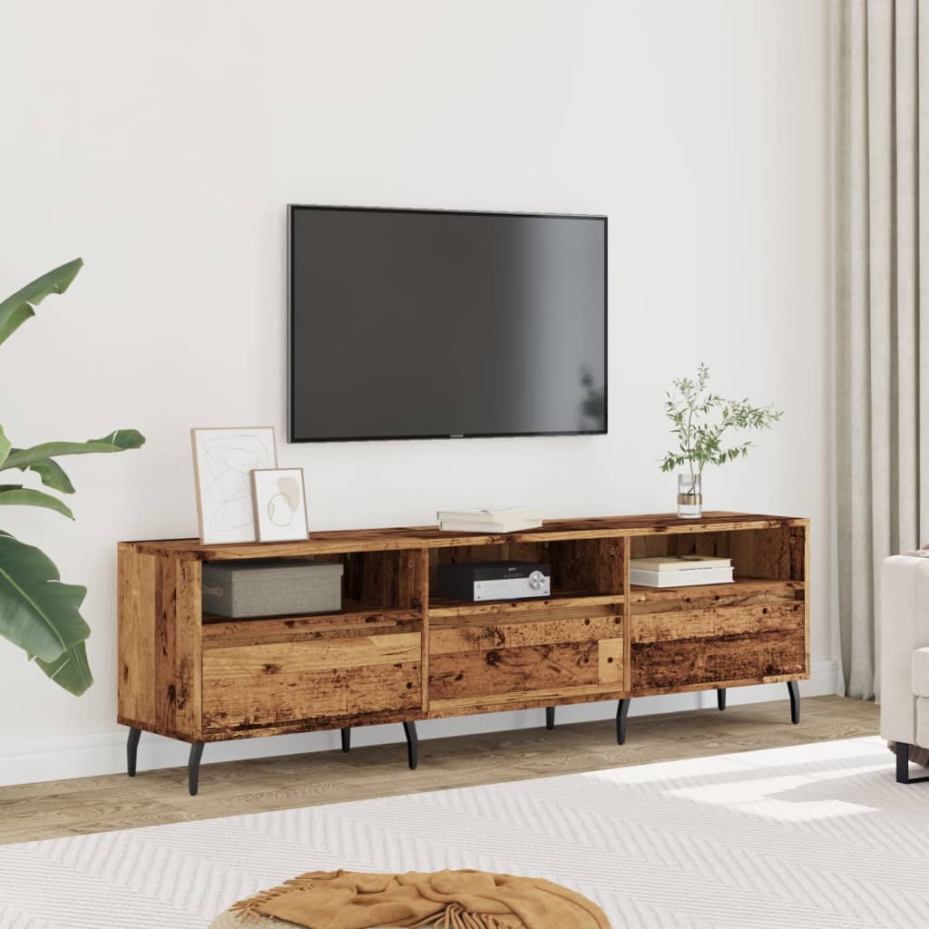 TV ormarić staro drvo 150x30x44,5 cm konstruirano drvo