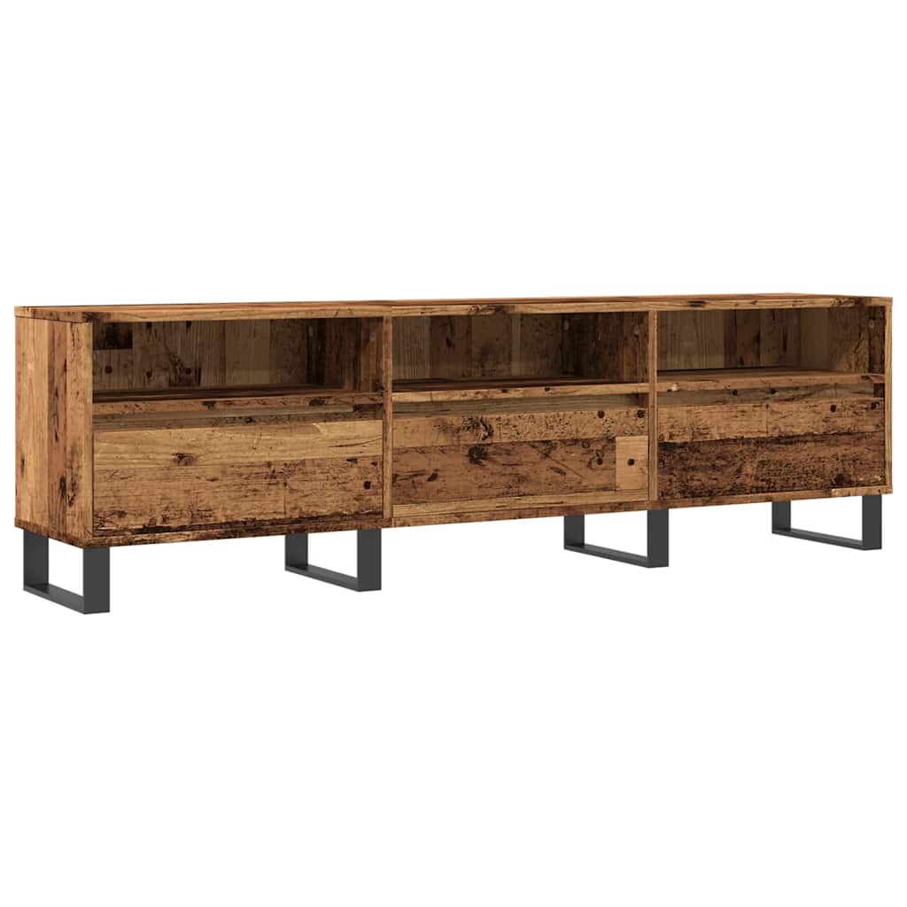 TV ormarić staro drvo 150x30x44,5 cm konstruirano drvo