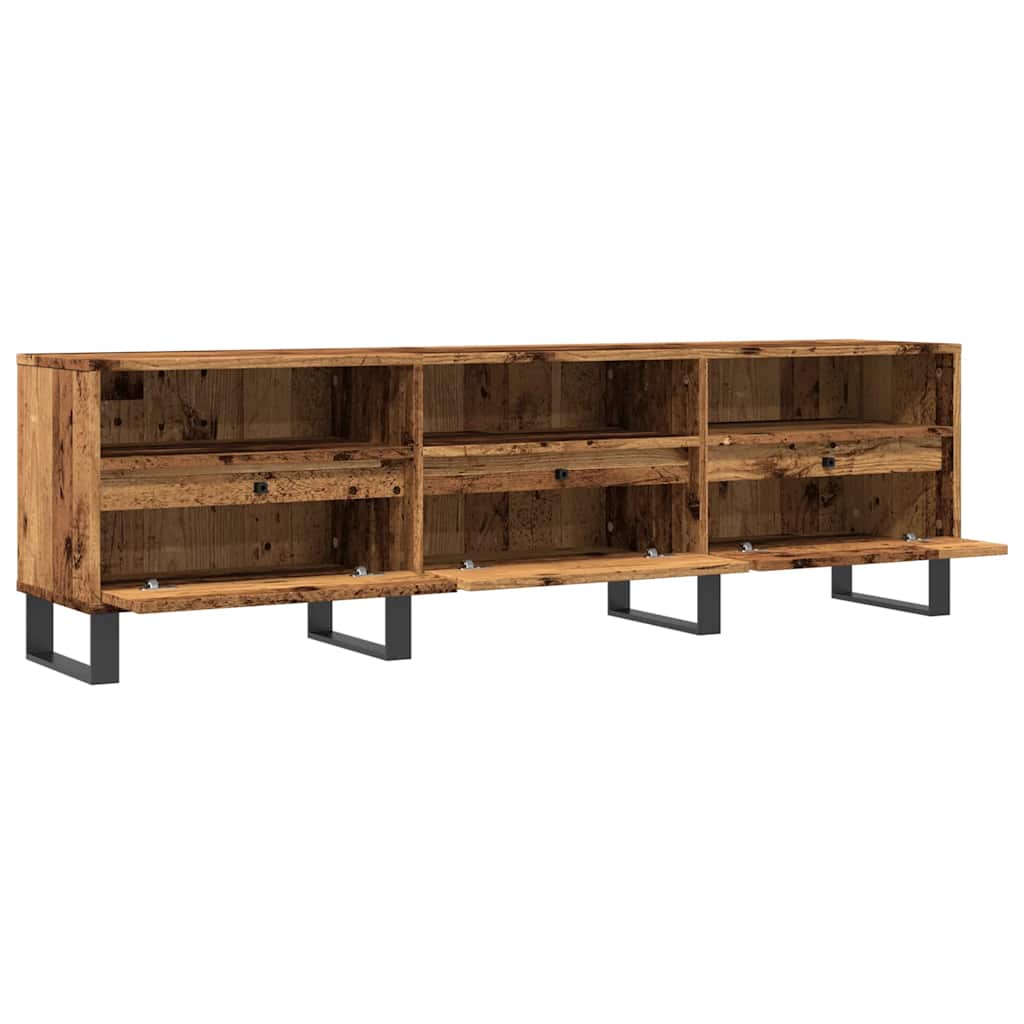 TV ormarić staro drvo 150x30x44,5 cm konstruirano drvo