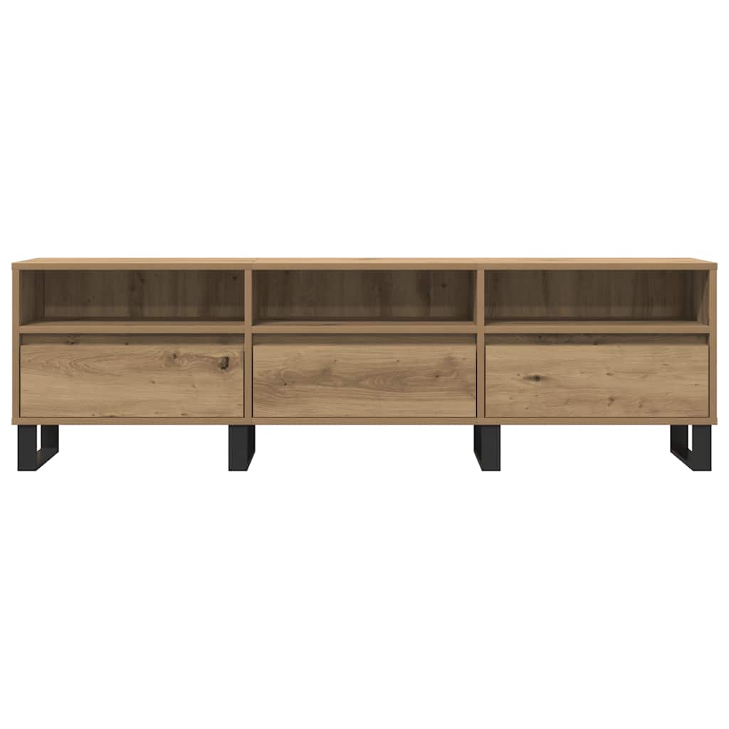 TV ormarić Artisan hrast 150x30x44,5 cm izrađeno drvo