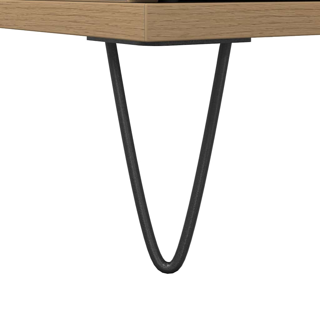 Kupaonski ormarić artisan hrast 30x30x190 cm konstruirano drvo