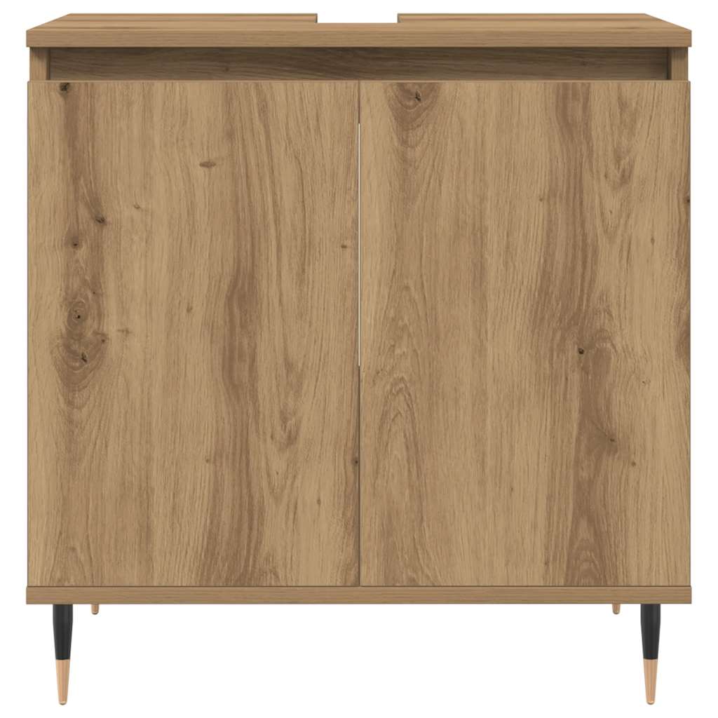 Kupaonski ormarić Artisan hrast 58x33x60 cm konstruirano drvo