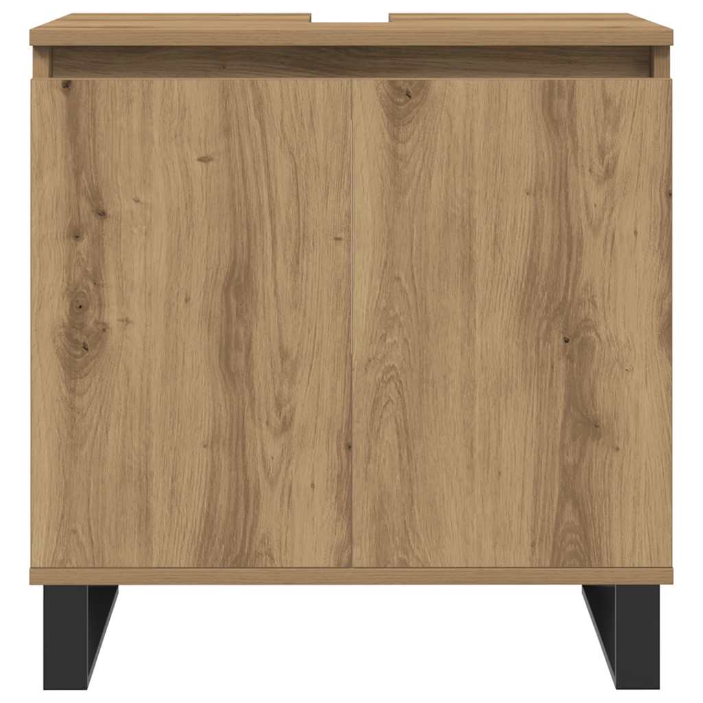 Kupaonski ormarić Artisan hrast 58x33x60 cm konstruirano drvo