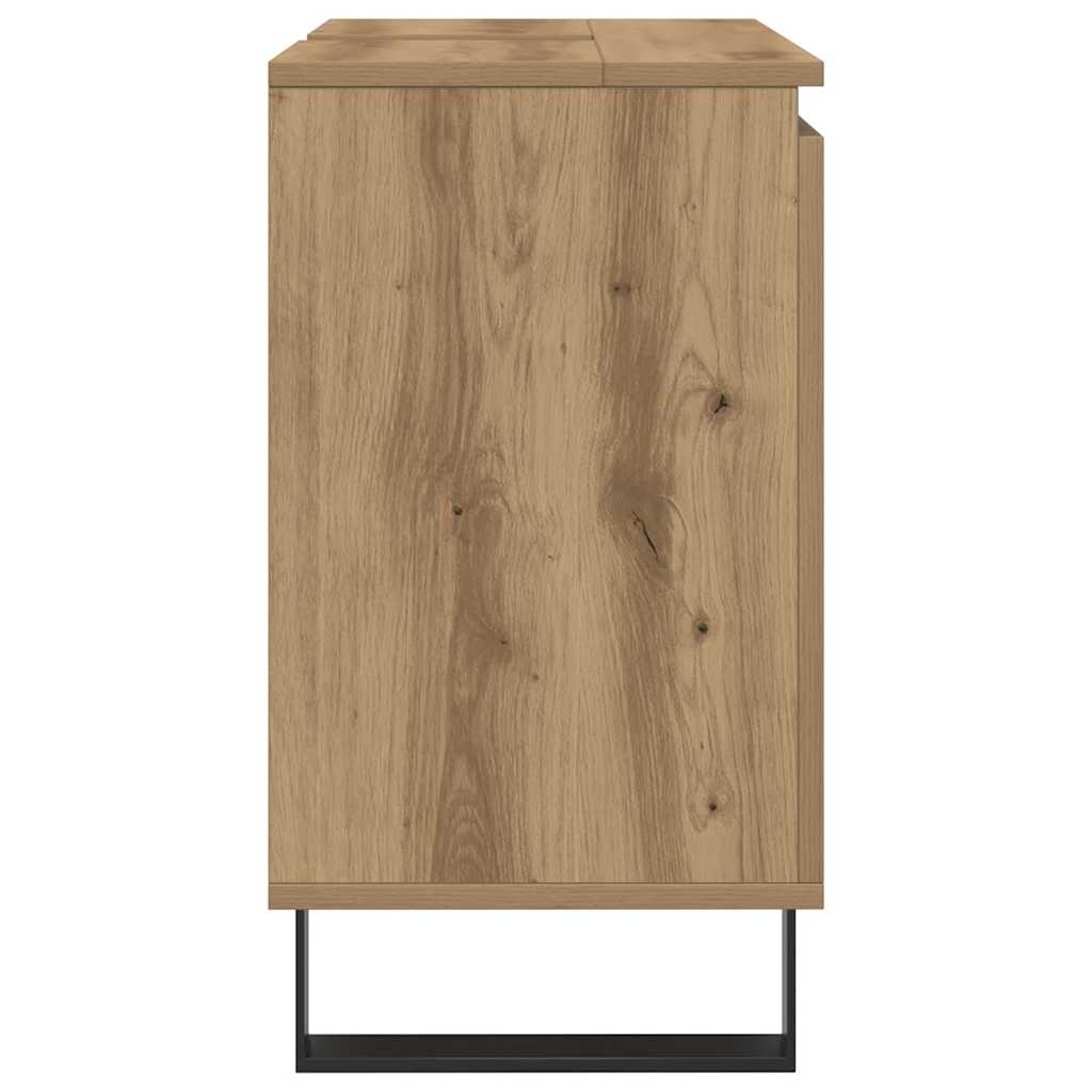 Kupaonski ormarić Artisan hrast 58x33x60 cm konstruirano drvo