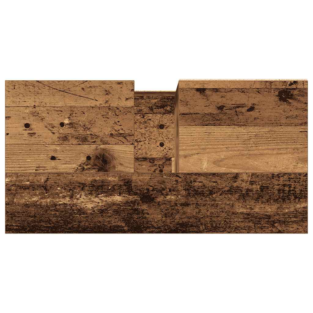 Kupaonski ormarić staro drvo 65x33x60 cm konstruirano drvo