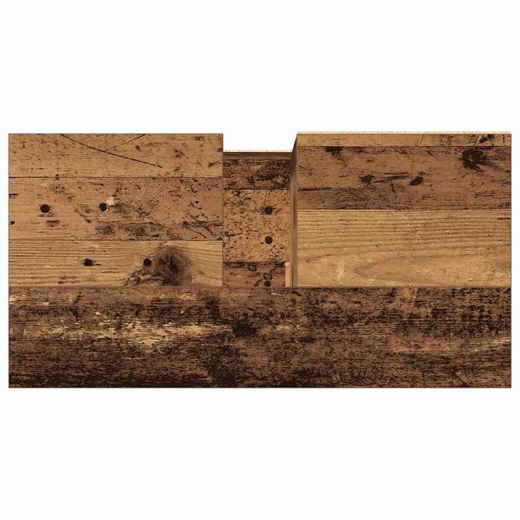 Kupaonski ormarić za umivaonik boja drva 65 x 33 x 60 cm drveni