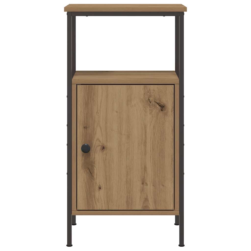 Noćni ormarići 2 kom Artisan hrast 41x31x80 cm izrađeno drvo