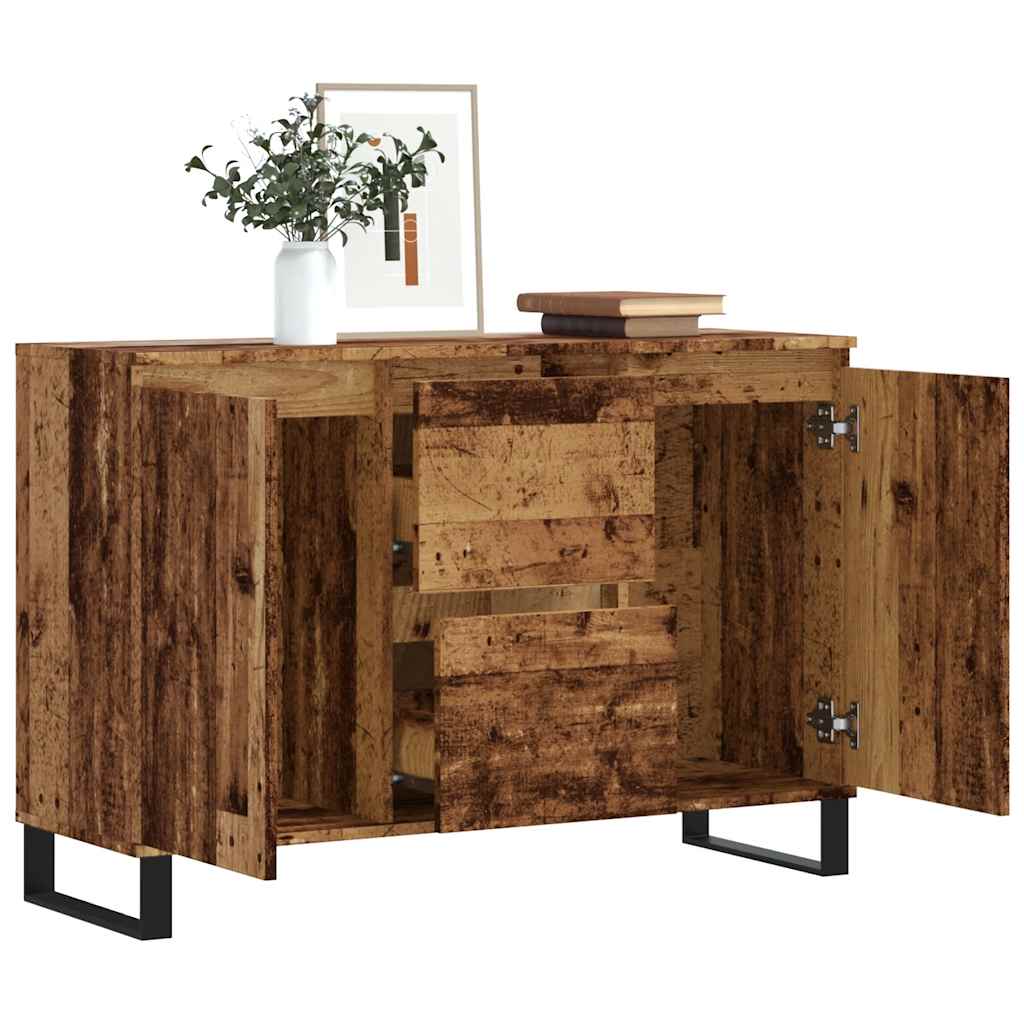 Komoda staro drvo 101,5x35x70 cm konstruirano drvo