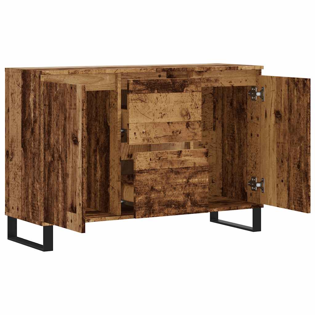 Komoda staro drvo 101,5x35x70 cm konstruirano drvo