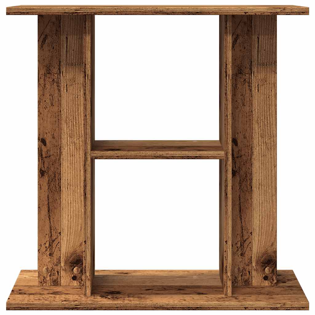 Stalak za akvarij Staro drvo 60x30x60 cm Konstruirano drvo