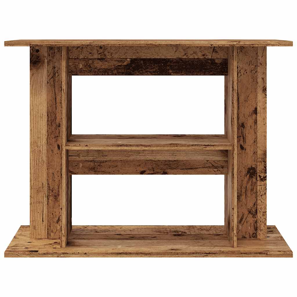 Stalak za akvarij Staro drvo 80x35x60 cm Konstruirano drvo