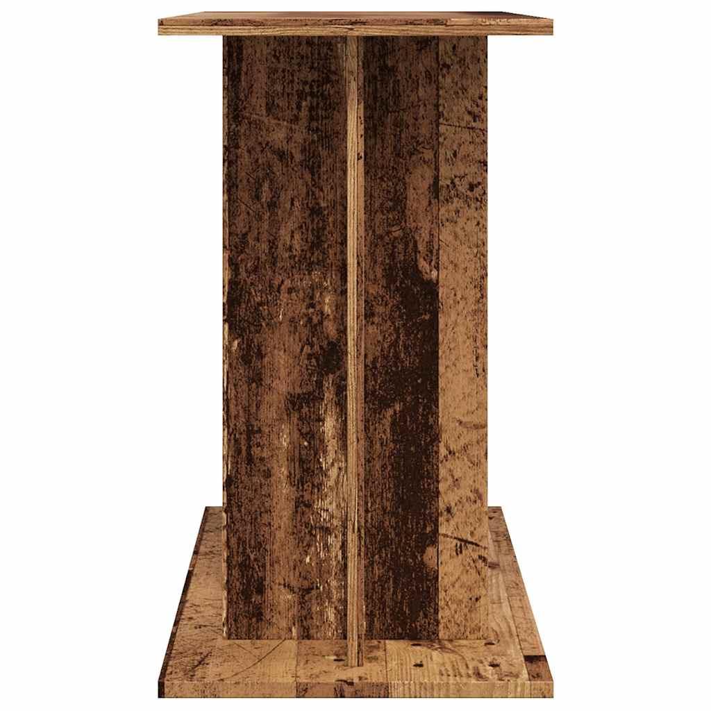 Stalak za akvarij Staro drvo 80x35x60 cm Konstruirano drvo