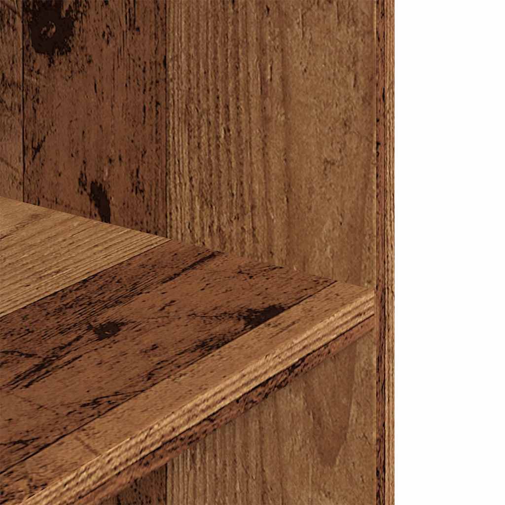 Stalak za akvarij Staro drvo 80x35x60 cm Konstruirano drvo