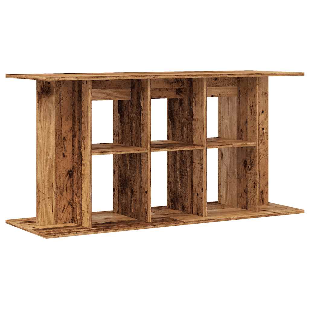 Stalak za akvarij staro drvo 120x40x60 cm od konstruiranog drva