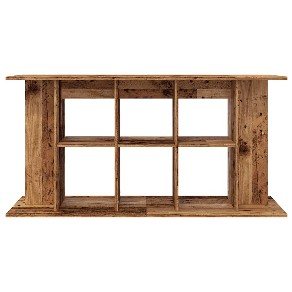 Stalak za akvarij staro drvo 120x40x60 cm od konstruiranog drva