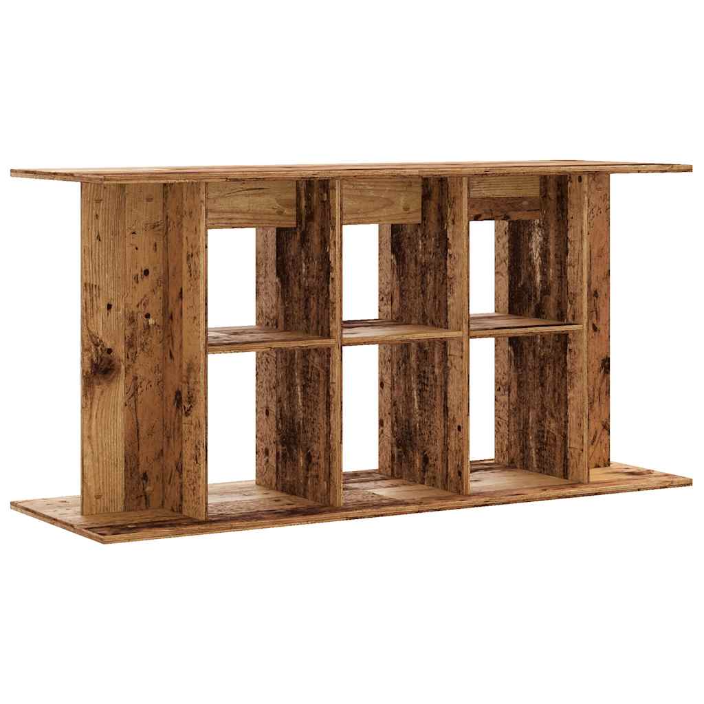 Stalak za akvarij staro drvo 120x40x60 cm od konstruiranog drva