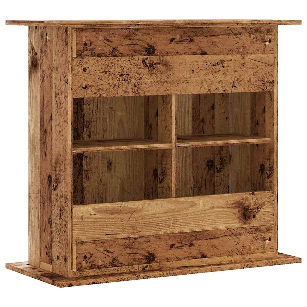 Stalak za akvarij boja drva 81x36x73 cm od konstruiranog drva