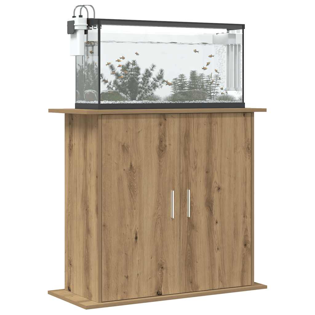 Stalak za akvarij Artisan hrast 81x36x73 cm Inženjersko drvo