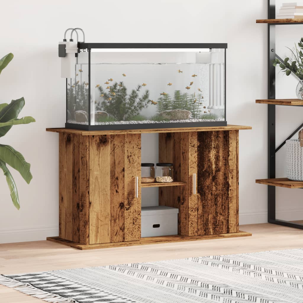 Stalak za akvarij staro drvo 101x41x58 cm konstruirano drvo