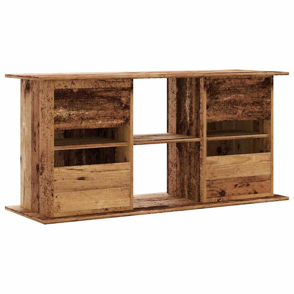 Stalak za akvarij staro drvo 121x41x58 cm od konstruiranog drva