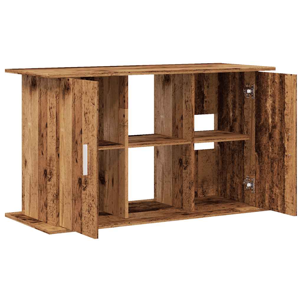 Stalak za akvarij staro drvo 121x41x58 cm od konstruiranog drva