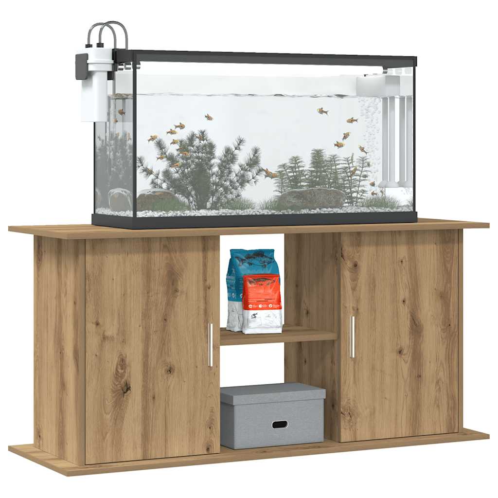 Stalak za akvarij Artisan hrast 121x41x58 cm Inženjersko drvo