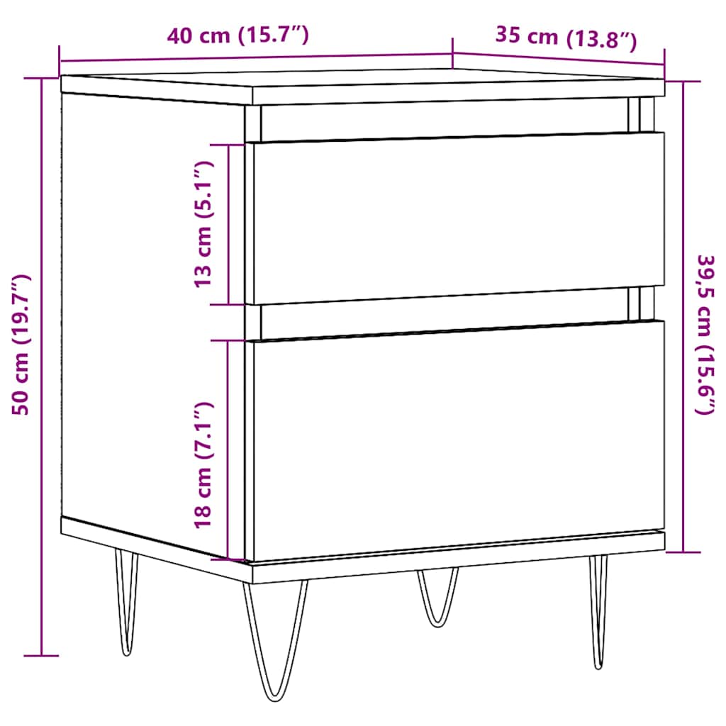 Stalak za akvarij Artisan hrast 121x41x58 cm Inženjersko drvo