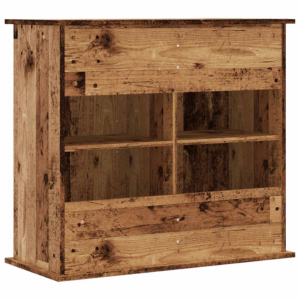 Stalak za akvarij boja drva 81x36x73 cm od konstruiranog drva
