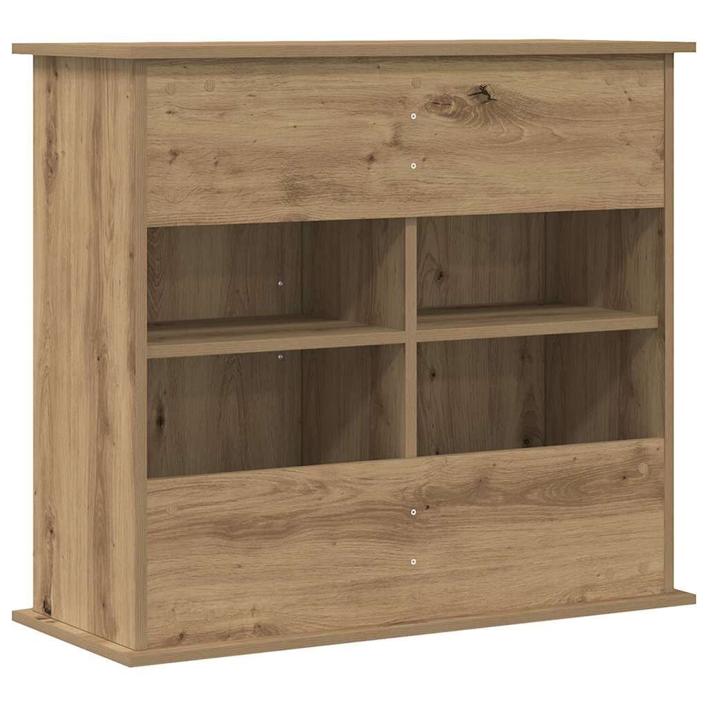 Stalak za akvarij Artisan hrast 81x36x73 cm Inženjersko drvo