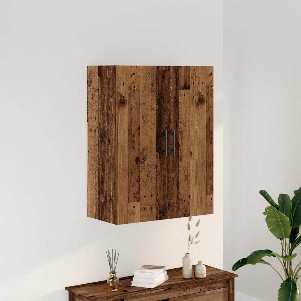 Zidni ormarić boja starog drva 69,5x34x90 cm
