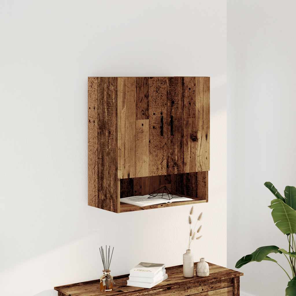 Zidni ormarić staro drvo 60x31x70 cm konstruirano drvo