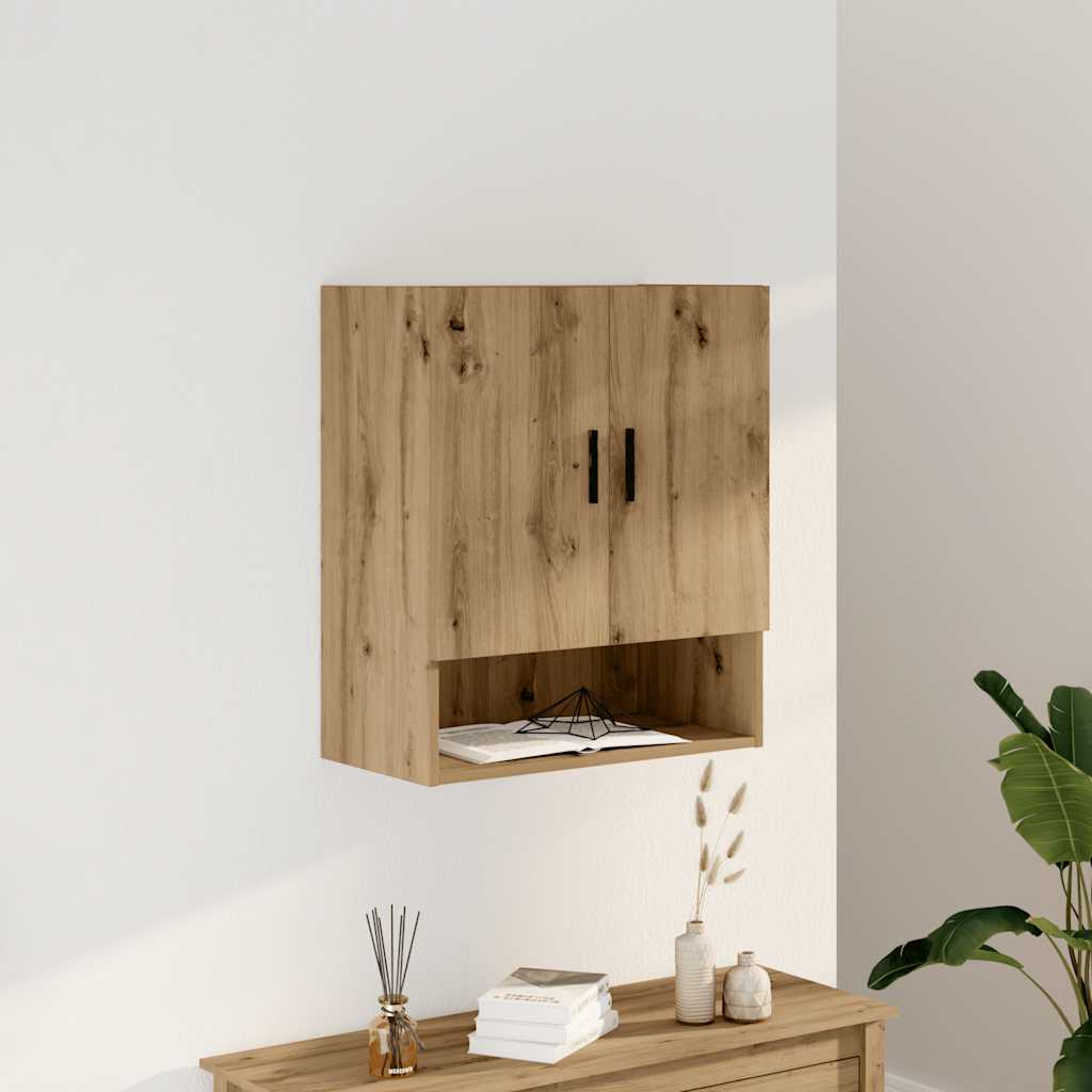 Zidni ormarić Artisan hrast 60x31x70 cm izrađeno drvo