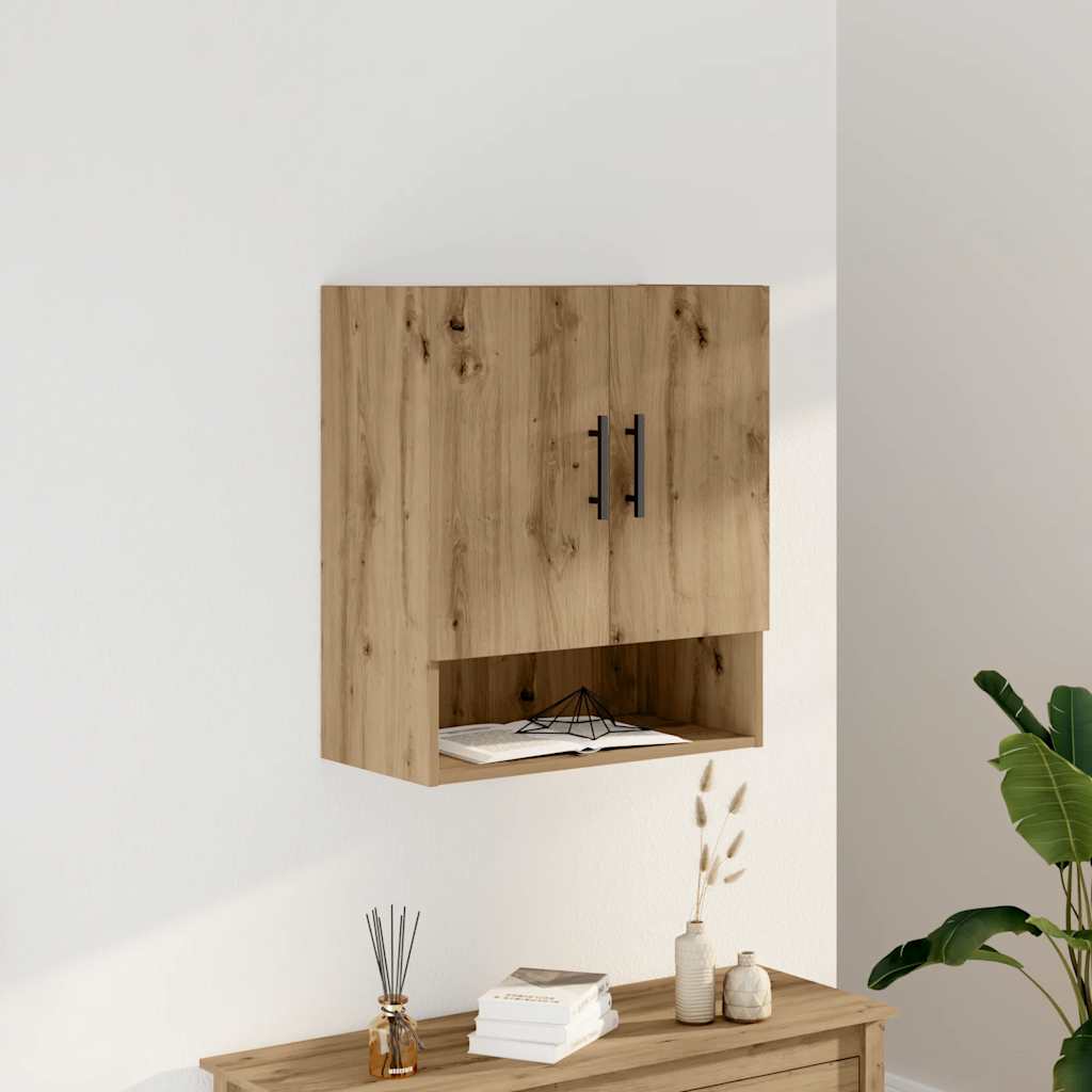 Zidni ormarić Artisan hrast 60x31x70 cm Konstruirano drvo