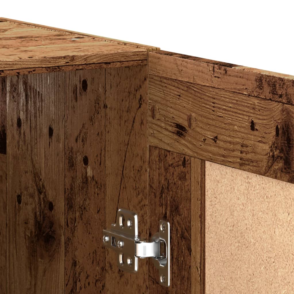 Komoda boja starog drva 69,5x34x90 cm konstruiranog drva