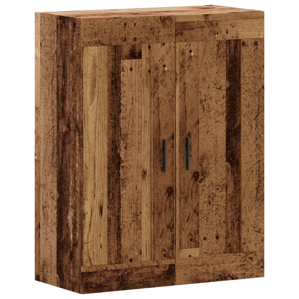 Zidni ormarić boja starog drva 69,5x34x90 cm konstruirano drvo