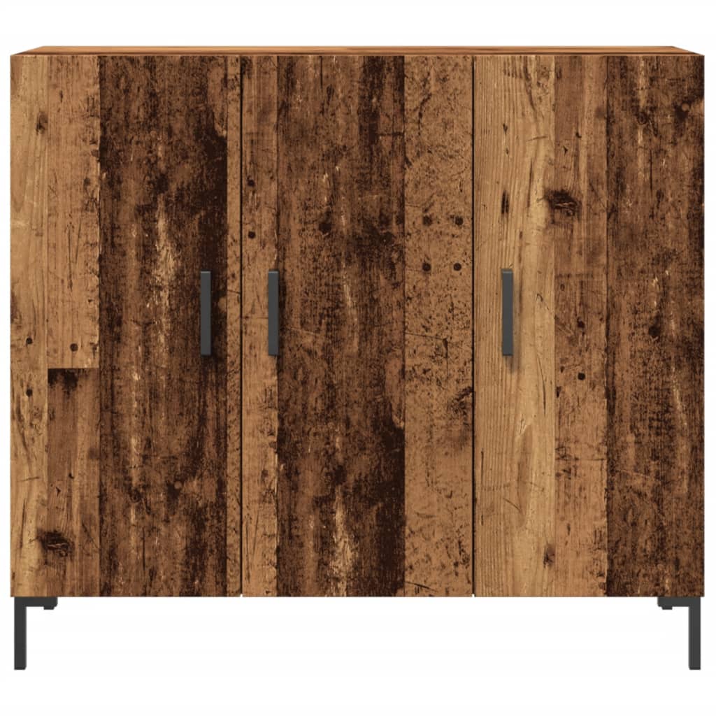 Komoda boja starog drva 90 x 34 x 80 cm od konstruiranog drva