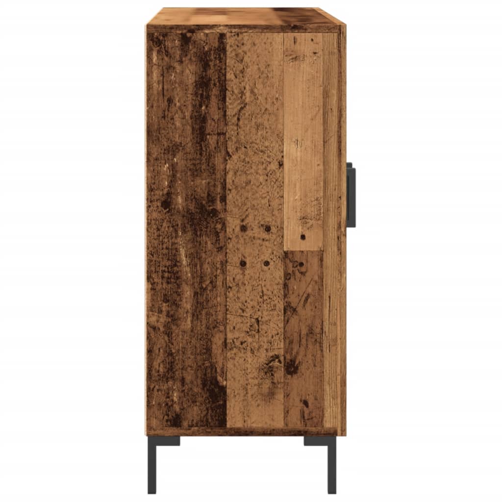 Komoda boja starog drva 90 x 34 x 80 cm od konstruiranog drva