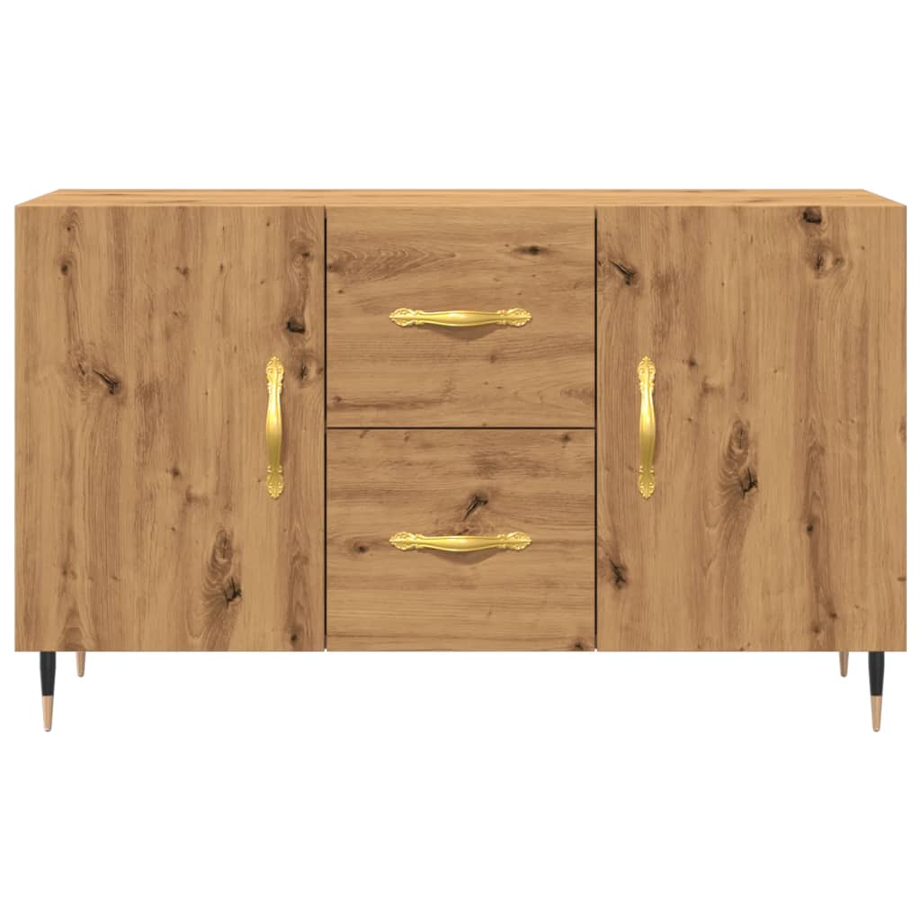Komoda boja hrasta artisan 100 x 36 x 60 cm konstruiranog drva