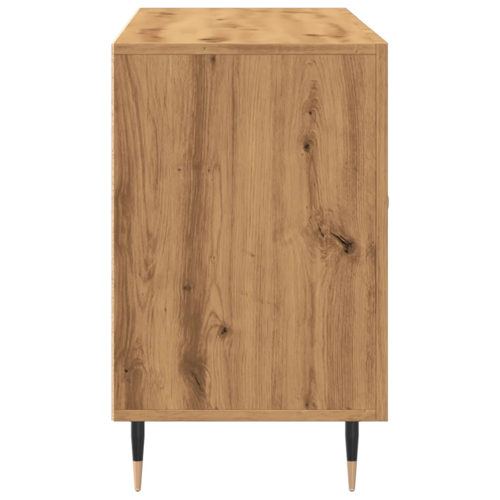 Komoda boja hrasta artisan 100 x 36 x 60 cm konstruiranog drva