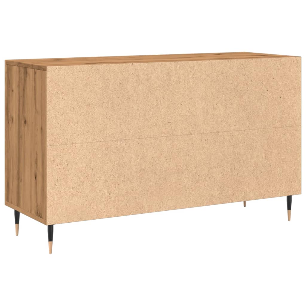 Komoda boja hrasta artisan 100 x 36 x 60 cm konstruiranog drva