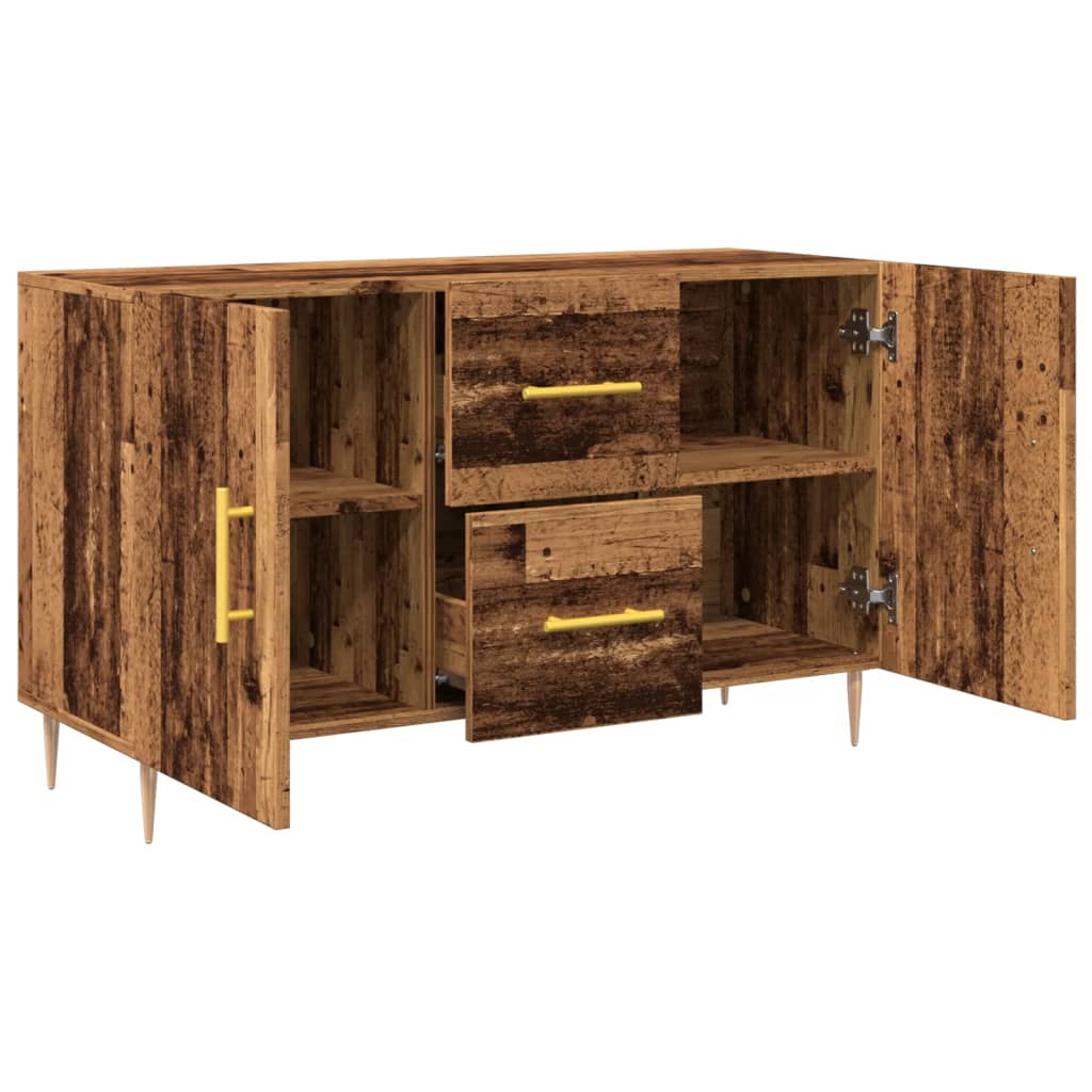 Komoda boja starog drva 100 x 36 x 60 cm od konstruiranog drva