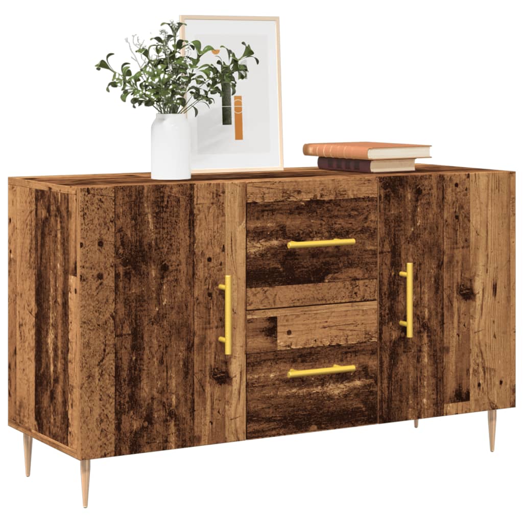 Komoda boja starog drva 100 x 36 x 60 cm od konstruiranog drva