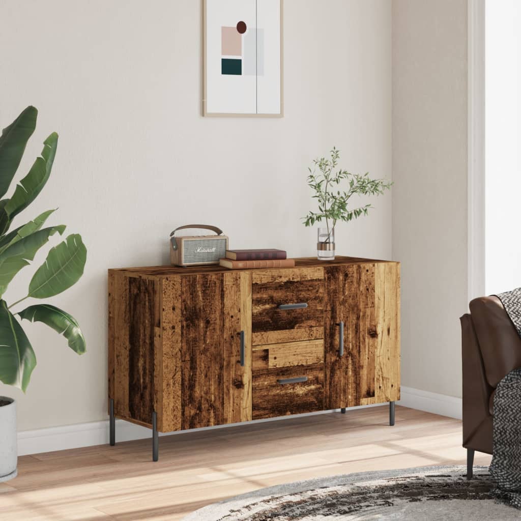 Komoda boja starog drva 100 x 36 x 60 cm od konstruiranog drva