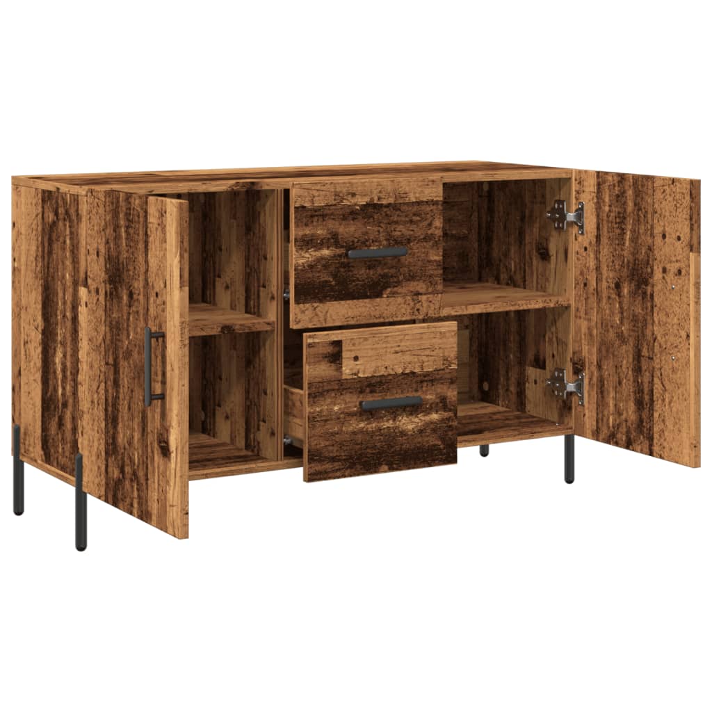 Komoda boja starog drva 100 x 36 x 60 cm od konstruiranog drva