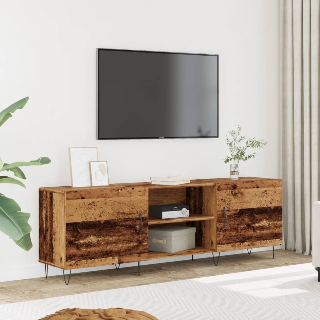 TV ormarić staro drvo 150x30x50 cm konstruiranog drva